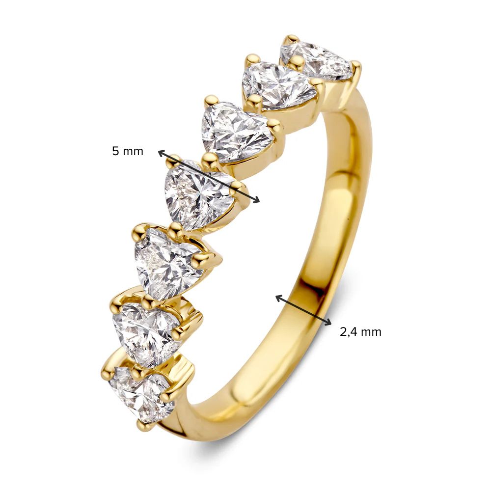 Ring Bella 1.40 ct. yellow gold