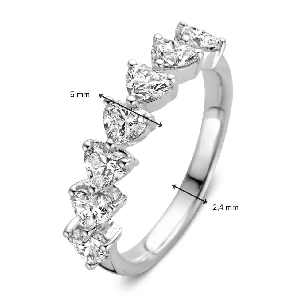 Ring Bella 1.40 ct. white gold